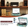 thumbnail image 2 of Maleta portátil Record Player Retrolife de 3 velocidades con Bluetooth, 2 of 7