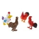 thumbnail image 2 of 12 Piezas de Simución de Gallo, Pollo, Modelo Animal, Colección de Juegos, Huevos de Pascua, Decoración para Tartas, Suministros para Fiestas, CUTICAT Figuras de pollo, 2 of 6