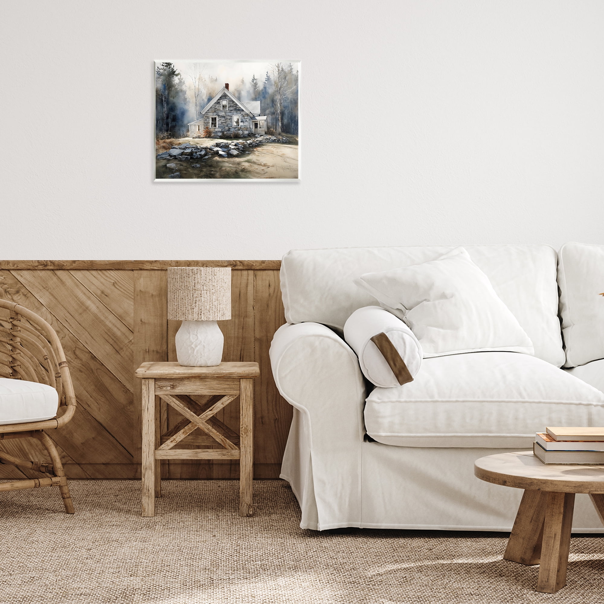 Stupell Industries Rustic Cottage Among the Trees Wall Plaque Art, design by Franklyn Gregory