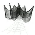 thumbnail image 1 of Halloween Creepy Decoration Set Novelty Creepy Cloth Spider Web for Party Yard, 1 of 10