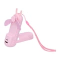thumbnail image 1 of Ventilador de mano, portátil, plegable, mini dispositivo de refrigeración con linterna de emergencia, color rosa, 1 of 5