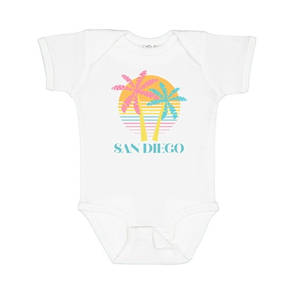 Inktastic San Diego California Beach Vacation Girls Baby Bodysuit
