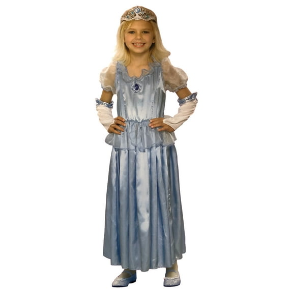 Seasons Girls Blue Pretty Princess Dress Halloween Costume Small (5-7)