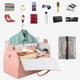 thumbnail image 2 of Bolsa de ropa Ytonet de piel sintética Carry On para mujer, color rosa, 2 of 9