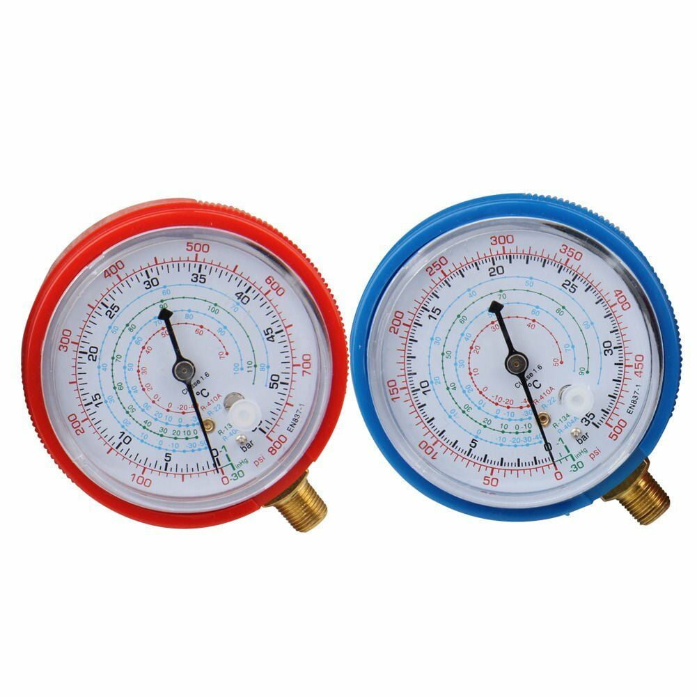 single meter Air Condition Manifold Gauge Low Temperature Gauge Manometer Manifold Gauge Refrigeration systems Car A/C 