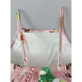 thumbnail image 5 of Gureui Kids Girls Christmas Jumpsuit, Spaghetti Straps Reindeer/Tree/Snowman/Present Print Romper for Party, 5 of 9