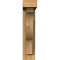 thumbnail image 2 of Ekena Millwork 4"W x 14"D x 18"H Funston Block Rough Sawn Bracket w/ Offset Brace, Western Red Cedar, 2 of 25