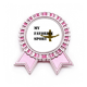 thumbnail image 1 of como deportes fitness equido potro Insignia broche Medalla rosa premiada, 1 of 3