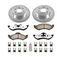 thumbnail image 3 of PowerStop Front Z36 Truck & Tow Carbon-Fiber Ceramic Brake Pad and Drilled and Slotted Rotor Kit Fits: DODGE Select Models K2139-36, 3 of 9