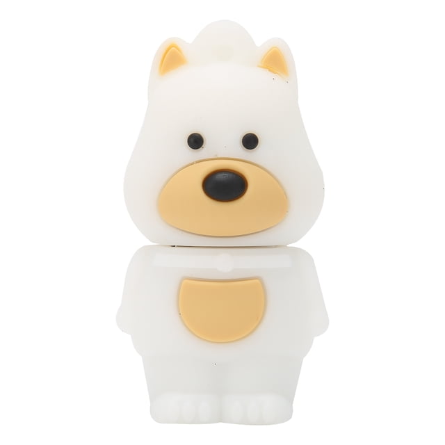Unidad flash portátil lindo perro muñeca 2.0 memoria USB para almacenamiento de información transmisión de datos regalo 32 GB