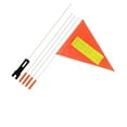 thumbnail image 6 of Reflective Bicycles Safety Flag Adjustable Up To 6 ft Poles Weather Resistant For Camping Wheelchair High Visibility, 6 of 8