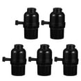 thumbnail image 1 of 5 PCS E26 Pendant Light Socket Bakelite Replacement Lamp Holder With Switch, 1 of 4