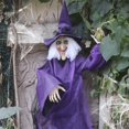 thumbnail image 4 of Decoración de Halloween para tu casa espeluznante Accesorio de bruja espeluznante con ojos LED y sonidos embrujados, 4 of 8