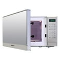 thumbnail image 3 of Total Chef 0.7 Cu Ft Stainless Steel Countertop Microwave, 700 Watts, Digital LED Display, Compact Microwave with Pre-Set Cooking Functions, 3 of 9