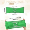 thumbnail image 2 of Uxcell 10 Paquete Fundas para Sillas, Banda de Cubierta de Silla Elástica con Hebilla Deslizante, Lazos de Poliéster, 2 of 6