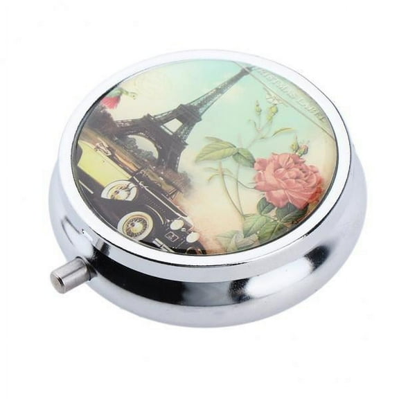 DOLITY 4xMini Travel Metal Box Organizer Container Case Storage Holder 4 Pcs