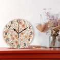 thumbnail image 2 of Ryvnso Small Floral Wall Clock Non Ticking Silent Kitchen Clock Battery Operated Clocks 10 inch, 2 of 7