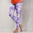 thumbnail image 2 of vigerkar Stretch Tummy Control Leggings for Women Lightweight Yoga Pants (Purple, XL), 2 of 6