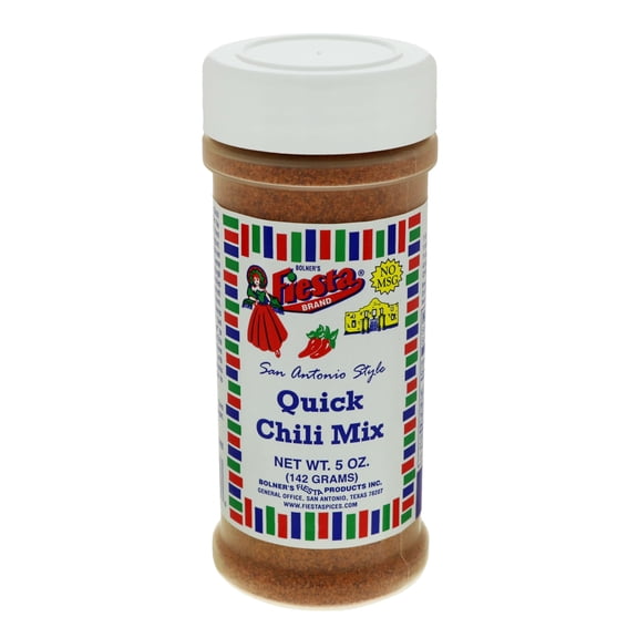 Pack Of 2 Bolner's Fiesta Quick Chili Mix, 5 oz (Package May Vary)