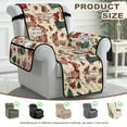 thumbnail image 4 of TSOVTHRID Dachshund Dog Christmas Tree Print Recliner Slipcovers, Non Slip Sofa Cover Furniture Protector, Easy to Install Recliner Chair Cover ,Washable Recliner Slipcovers for Christmas Decor, 4 of 7