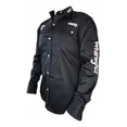 thumbnail image 1 of Camisa Wrangler Bordada Lisa Algodón Premium Para Hombre, 1 of 4