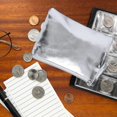 thumbnail image 4 of Mini PU Leather Wallet Portable Coin Purse Waterproof Coin Pocket with Zipper Small Coin Pouch for Women Durable Key Bag Storage Bag Card Holder, 4 of 7