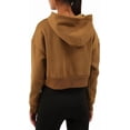 thumbnail image 2 of Amazhiyu Women’s Fleece Cropped Hoodies Casual Long Sleeve Pullover Crop Tops, 2 of 6