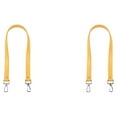 thumbnail image 3 of Baohd Accessoires de Sac Sangle Classique en Cuir PU Options Multicolores Sangle d'Épaule Jaune 2Ensemble, 3 of 6