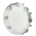 thumbnail image 3 of Double Row Hand Drum, Long Service Span Adjustable Tone Handheld Percussion Safe 10in  For  Transparent, 3 of 8