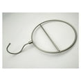 thumbnail image 2 of Nahanco Accessory Hanger, Brushed Chrome Metal, 9.5 X 5.9, 10 Per Carton, 2 of 4