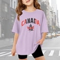 thumbnail image 1 of Hauts d'Été Décontractés à Manches Courtes pour Filles - T-Shirts Basiques à Col Rond Légers pour Filles et Adolescentes, 1 of 4