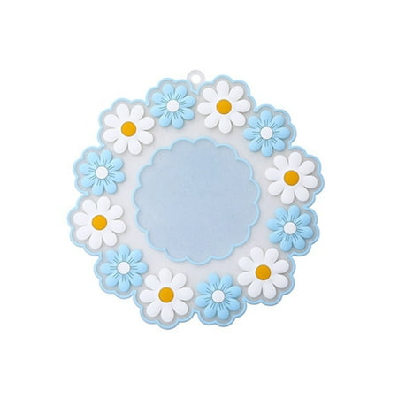 

QUSENLON for Creative Nordic Placemat Flower Patterns PVC Material Table Mat Kitchen Supp