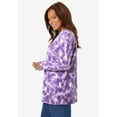 thumbnail image 3 of Woman Within Plus Size Perfect Long-Sleeve Cardigan Sweater, 3 of 6