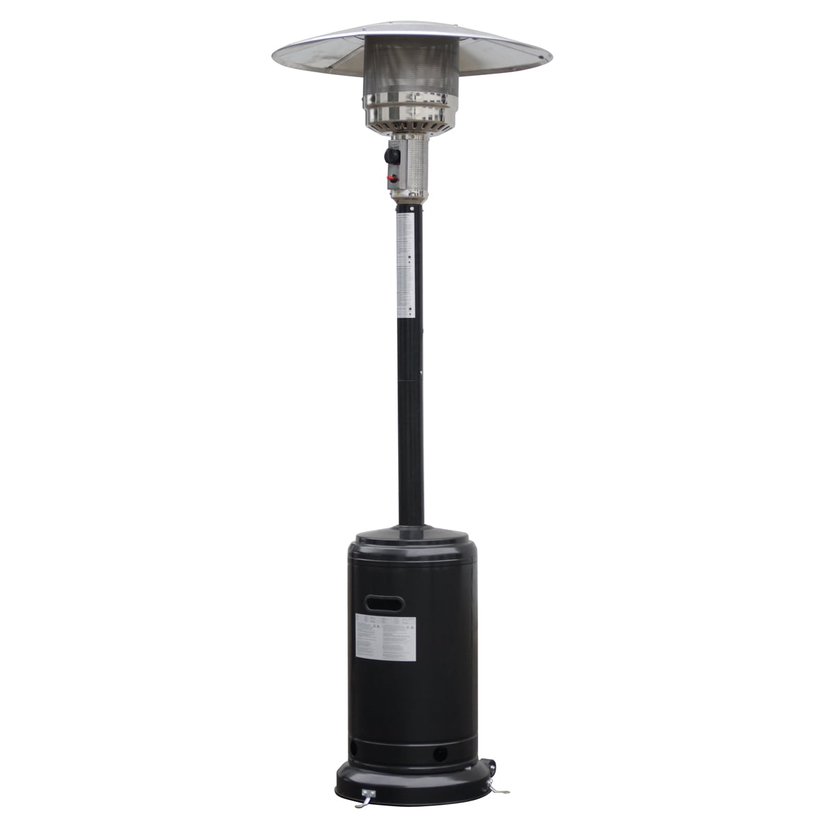 Costway Steel Patio Heater Propane Lp Gas Garden W Costway Steel Patio Heater Propane Lp Gas Garden W Accessories Black Canada