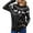 Black, variant on Women Christmas Outfit Elegant Fair Isle Knit Pullover Sweater for Women Cozy Winter Wear Soft Yarn Comfortable Loose Fit Casual Turtleneck Top Cold Weather Fashion Red S