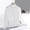 🔥 White_New, variant on Solid Color High Elastic Zipper Sunscreen Coat, Stand Collar Ice Silk Breathable Jacket, UPF50+ Anti UV Cool Feel Long Sleeve Casual Outdoor Outwear for Men White L