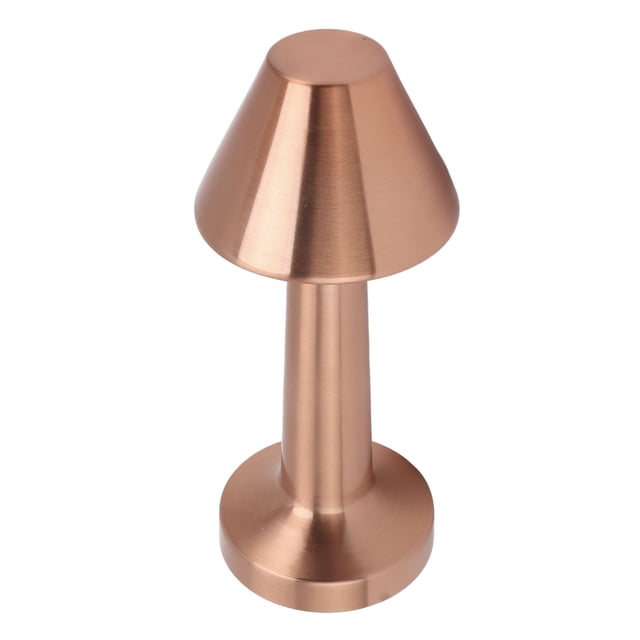 Lámpara De Mesa Inalámbrica De Metal Minimalista, Luz De 3 Colores, Batería Recargable De 1800 MAh, Atenuación Táctil, Para Mesita De Noche, Estantería, Mesa De Comedor,