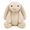 milk tea color, variant on Personalized Bunny Plush Toy 11.8 Inch, Custom Name Embroidered Lop Ear Rabbit Stuffed Animal, Soft Cream Bunny Plushie with Custom Ear Embroidery, Personalized Gift for Birthday, Easter, Anniversary
