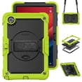 thumbnail image 1 of For Lenovo Tab M11 11 inch 2024 TB330FU TB331FC Xiaoxin Pad 11 10.6 TB128FU TB125FU Tablet Case Rotation Strap Stand Armor Cover Green Tab M11 11 inch 2024, 1 of 6