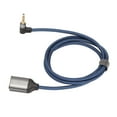 thumbnail image 2 of Audio Cord, 3.5mm To 2RCA Female Cord Professional Stereo Cablecreation Angle Stable  For MP3 Tablets, 2 of 8