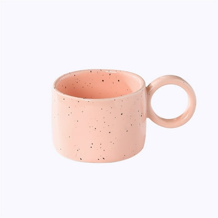 

Mug 300ml Creative Ceramic Coffee Mug With Handgrip Family Lovers Coffee Cup Home Breakfast Milk Cup Water Cups