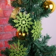 thumbnail image 6 of 4" Glitter Snowflake Christmas Ornament, 12 per Box, 6 of 6