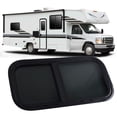 thumbnail image 2 of Ventana para RV, ventana para RV de 600 x 300 mm con ventana deslizante para autocaravana, ventana para remolque, diseño de última generación, 2 of 9
