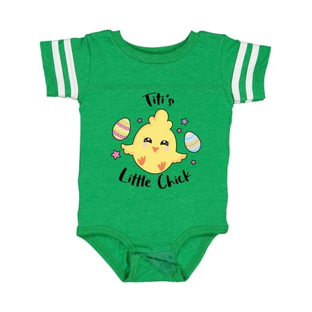 

Inktastic Happy Easter Titi s Little Chick Gift Baby Girl Bodysuit
