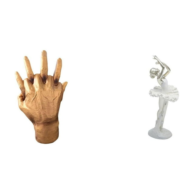 Escultura De Bailarinas Entrelazadas, Almas Gemelas, Figura Moderna De Manos De Amantes Bailando, Arte Creativo Para Dormitorio, Estante, Mesa, Decoración De Oficina