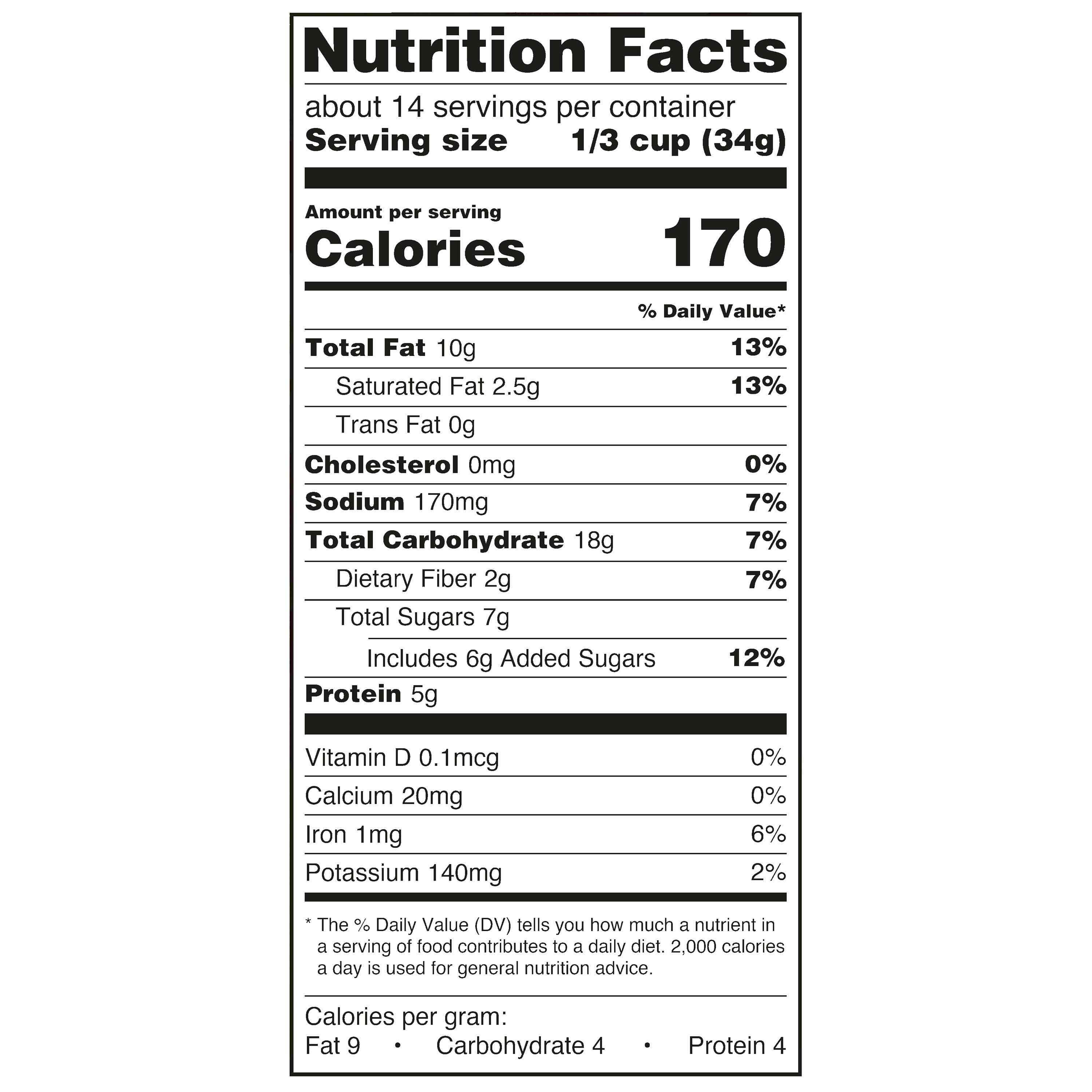 (4 pack) Great Value Caramel Apple Trail Mix, 16.5 oz Bag
