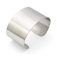 thumbnail image 1 of COUYA Bracelet Mode Femme 316L Acier Inoxydable Poli Mat Manchette Satin 38mm Large, 1 of 2