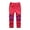 Wine, variant on Little Girls Ski Pants Colorblock Thicken Warm Softshell Snow Pants, Sizes 6-7