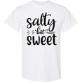 thumbnail image 3 of Inktastic Salty but Sweet T-Shirt, 3 of 5