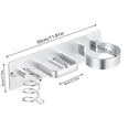 thumbnail image 3 of Outdor Heavy Duty 5 Tier Shelving Unit Metal Storage Rack For Garage Pantry Kitchen Organization, 3 of 6